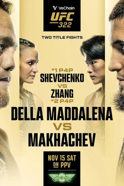 UFC 322 Della Maddalena vs Makhachev